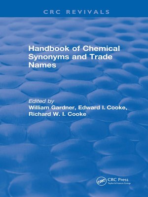 cover image of Handbook of Chemical Synonyms and Trade Names